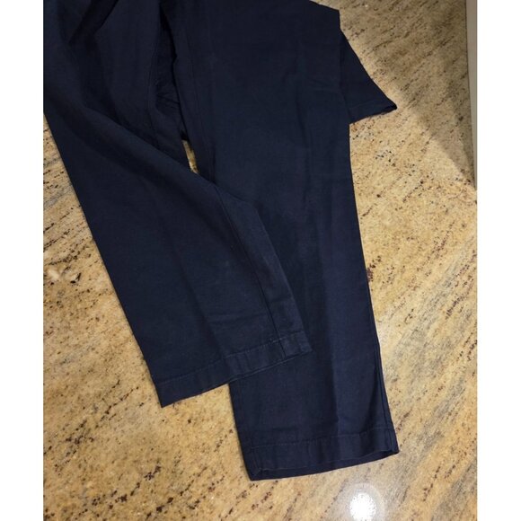 New! Outerknown Jumpsuit Organic Cotton Linen Women XS Blue Pockets Coverall - Picture 7 of 16